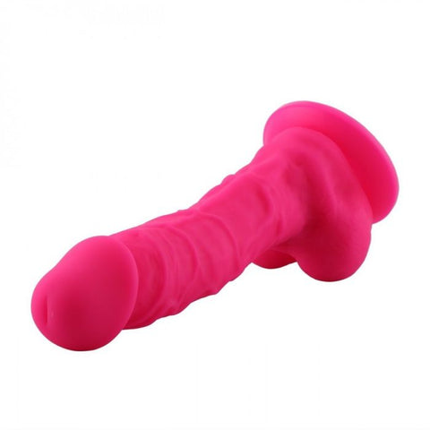 HiSmith 9 Inch Silicone Pink Dildo – Skin-Friendly Realistic Dildo Sex Machine Attachments