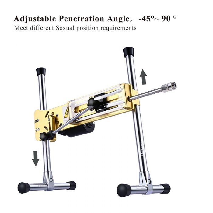 HiSmith Gold Premium (Gold) – Remote-Controlled Sex Machine Sex Machines