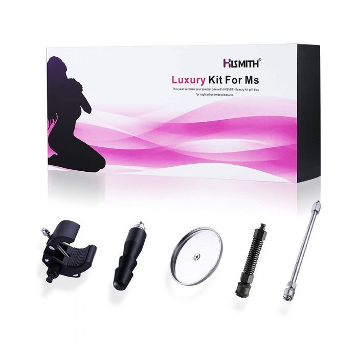HiSmith Luxury Kit for Her – Curated Attachment Set for Sex Machine Accessories Sex Machines