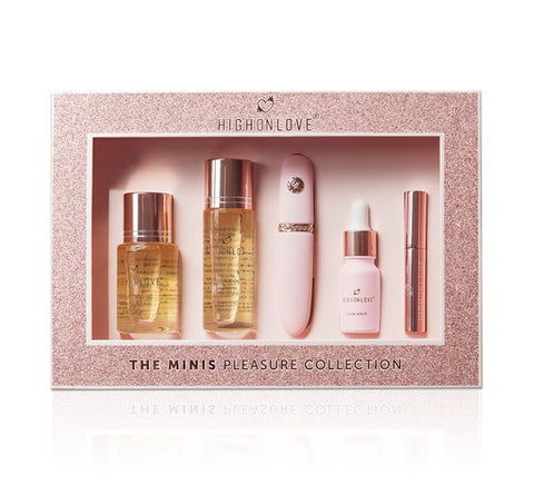 HighOnLove Minis Pleasure Collection with Hemp Seed Oil Set Massage Gift Set