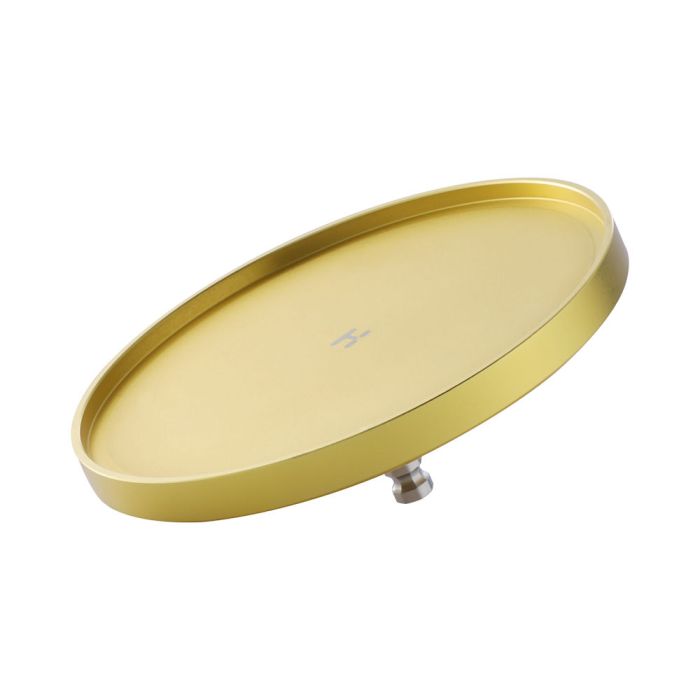 Hismith 4.5 Inch Gold Suction Cup Adapter – Compatible Accessory for KlicLok System Sex Machine > Sex Toys > Sex Machines > Connectors Main image