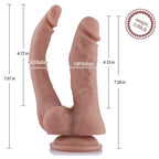 Hismith 7 Inch Silicone Double Penetrator Dildo – Silicone Double Penetrator Dildo Default Title > Sex Toys > Sex Machines > Attachments