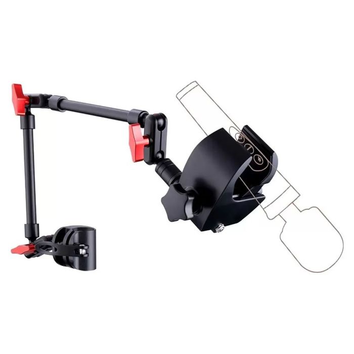 Hismith Universal Adjustable Clamp – Secure and Adjustable Vibrator or Massager Clamp Sex Machine Connectors