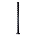 Hosed 19 Inch Ribbed Anal Snake Black > Dildos > Oversized Toys
