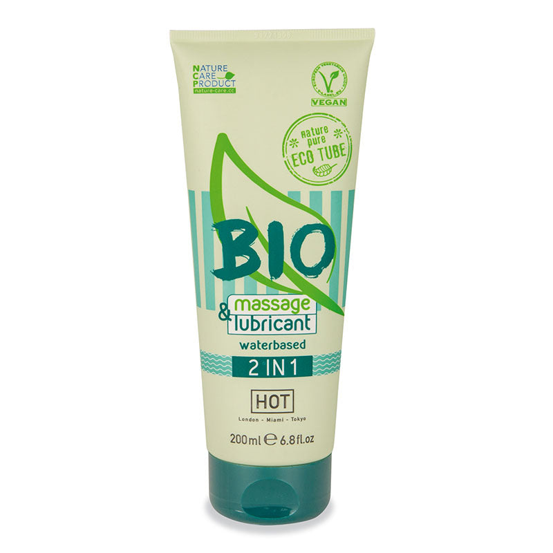 Hot Bio Massage and Lubricant 2 in 1 Water Based Lubricant 200 ml Default Title Water Based Lube