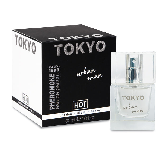 Hot Pheromone Tokyo Urban Man Cologne – 30ml Synthetic Pheromones Fragrance > Essentials > Aphrodisiacs Main image