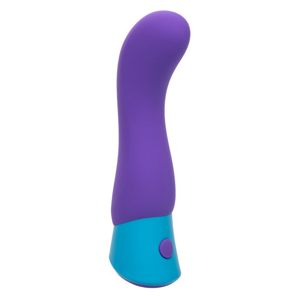 Rave G-Vibe Purple and Blue Silicone USB Rechargeable Waterproof G-Spot Massager with 10 Speeds and Intense Power Vibrators - G Spot