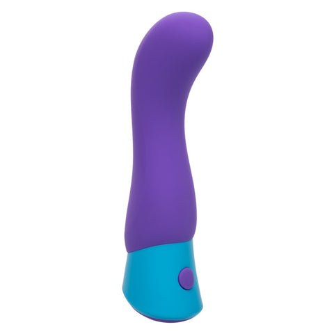 Rave G-Vibe Purple and Blue Silicone USB Rechargeable Waterproof G-Spot Massager with 10 Speeds and Intense Power Vibrators - G Spot