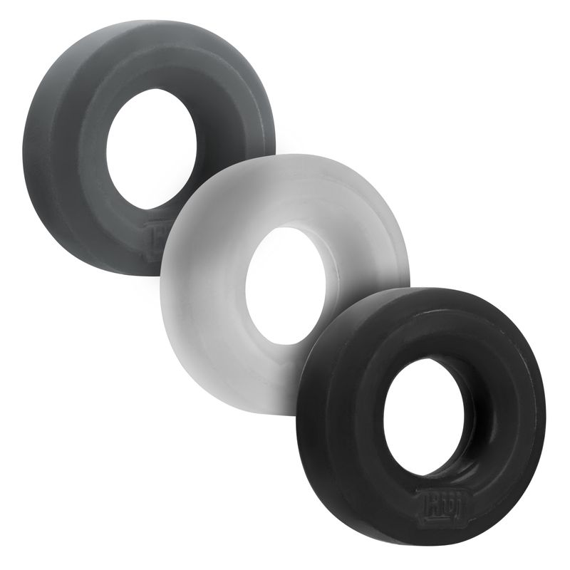 Huj3 C Ring 3 Pack by Hunkyjunk > Cock Ring > Sets
