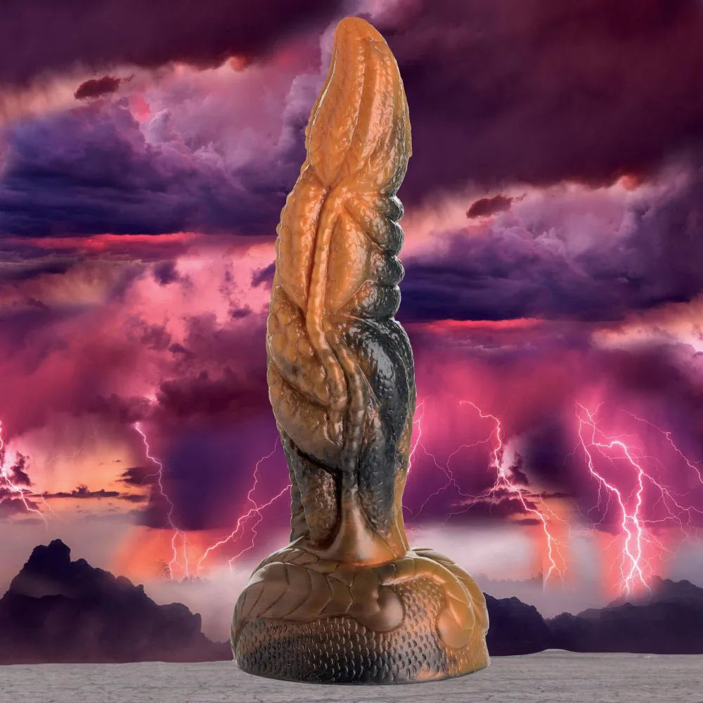 Creature Cocks Ravager 8" Rippled Tentacle Silicone Dildo > Dildos > Fantasy