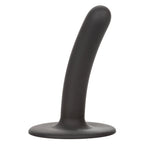 Boundless 4.5"/11.5cm Slim Probe in Black with Suction Cup Base > Dildos > Neutral Dildos