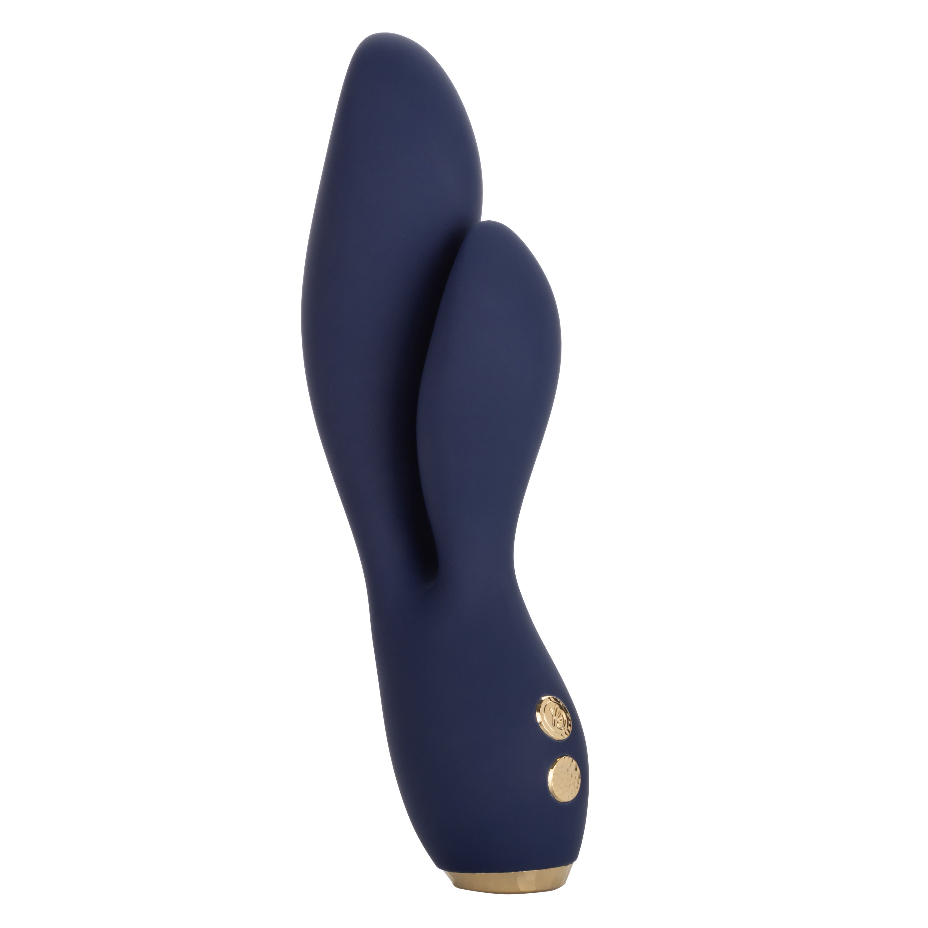Chic Lilac Silicone Dual Motor Vibrator with Gold Accents – 10 Vibration Speeds, Rechargeable, Waterproof, Flexible Design > Vibrators > Ladies > Rabbit