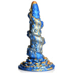 Creature Cocks The Kraken (Deep Blue and Gold) 7 Inch Fantasy Dildo > Dildos > Fantasy