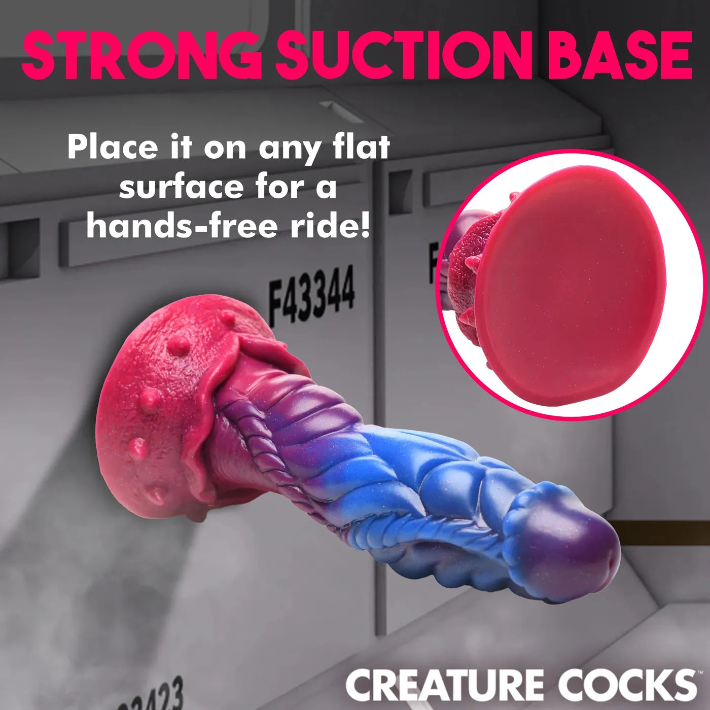 Intruder Alien – 7.6 Inch Silicone Dildo Multi > Dildos > Fantasy