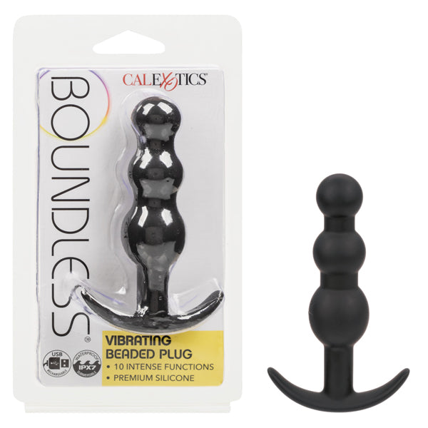 Boundless Vibrating X5 Beaded Curve Plug > Anal Range > Butt Plugs