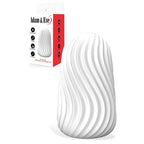 Adam & Eve Stroke & Go Silicone Portable Stroker Sleeve White > Sex Toys For Men > Masturbators > Manual