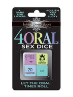 Behind Closed Doors Oral Sex Dice - 4 Lovers Dice Game Default Title > Novelties > Games