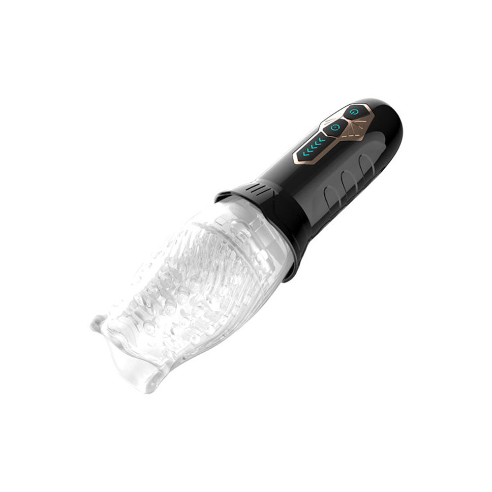 Adam & Eve Adam's Gawk Gawk – USB Rechargeable Rotating Masturbator with 5 Rotation Speeds and 10 Vibration Functions MASTURBATORS