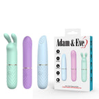 Adam & Eve Triple Pleasures Set – USB Rechargeable Vibrators Set of 3 Coloured > Vibrators > Standard Vibrators