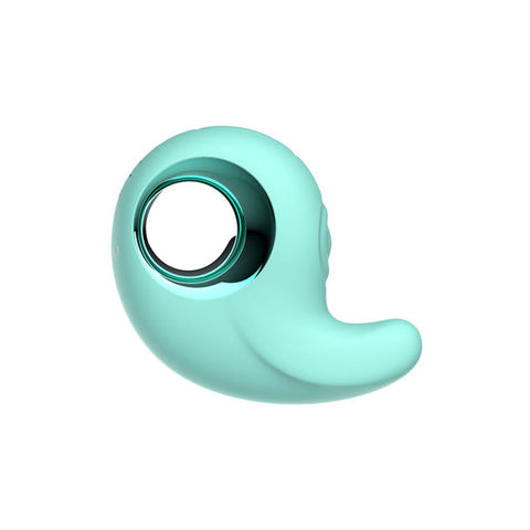 Adam & Eve Curvy Cutie Pleasure Combo Teal Tapping Stimulator STIMULATORS