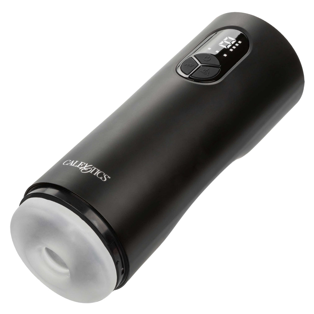 Bionic Sucking and Vibrating Masturbator Black with 4 Suction Levels and 7 Vibration Modes > Sex Toys For Men > Masturbators Premium