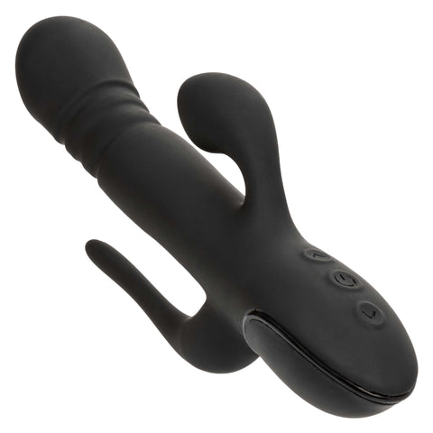 III Triple Euphoria - Triple Action Massager with Thrusting Shaft > Vibrators > Ladies > Rabbit Multi