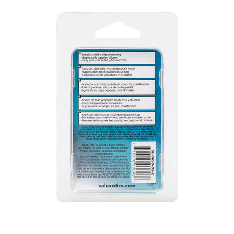 Dr. Joel Silicone Prolong Ring Black 1.2 Inch Diameter Ultra Soft Stretchy Cock Ring COCK RINGS