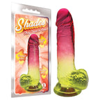 Shades 8 Inch Jelly TPR Dong 20.3 cm Body Safe > Dildos > Realistic Dildos