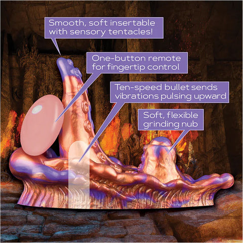 Alien Nation Copperhead 10.2cm Vibrating Grinder Pad Vibrating Pads