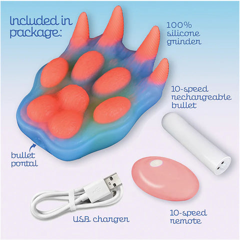 Alien Nation Pantera USB Rechargeable Grinder Pad 10.2cm x 15.2cm Vibrating Pads