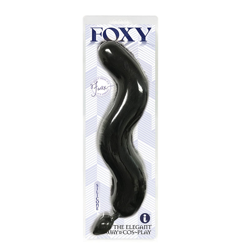 Foxy Fox Tail Silicone Butt Plug – Large Silicone Butt Plug > Anal Range > Tail Butt Plugs