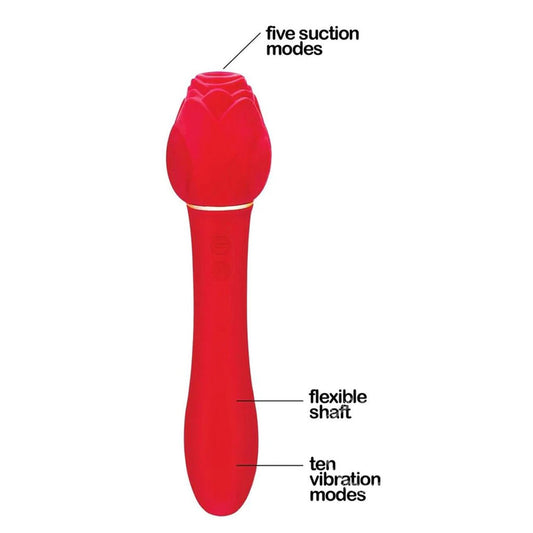 Wild Rose Suction Vibrator