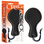 Orange Is The New Spanky Junior Paddle Black > Bondage Gear > Paddles