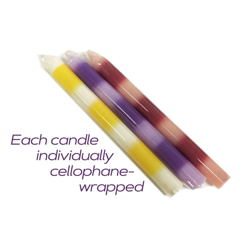 The 9's Make Me Melt Drip Candle 3-Pk - Pastel Drip Candles Drip Candles