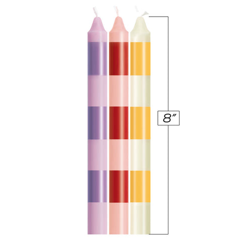 The 9's Make Me Melt Drip Candle 3-Pk - Pastel Drip Candles Drip Candles