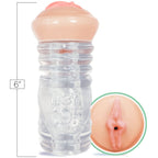 Hey Adult - Lucy Tyler Dual Density Silicone Vagina Stroker > Sex Toys For Men > Masturbators > Manual