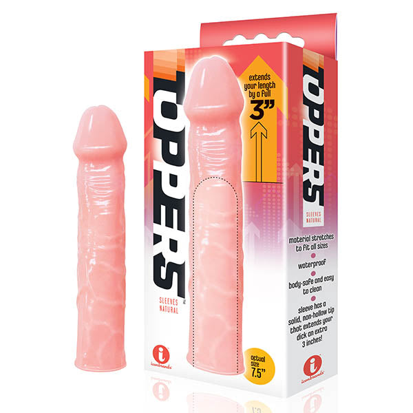 The 9's Toppers – 7.6 cm Penis Extension Sleeve > Sex Toys For Men > Penis Sleeves Main image