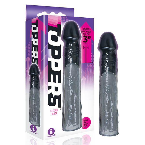The 9's Toppers – 7.6 cm Penis Extension Sleeve > Sex Toys For Men > Penis Sleeves