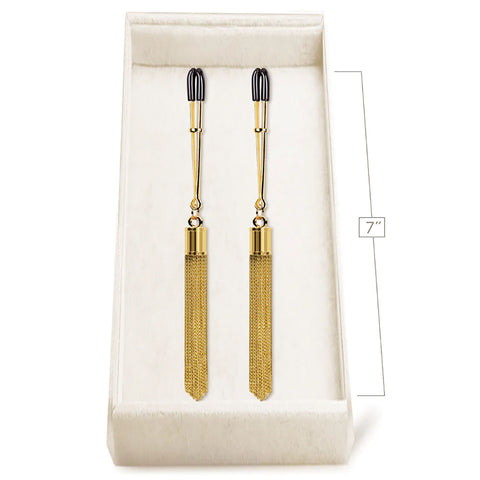 Couture Clip Atelier Elysee Nipple Clips Shimmer and Chic Nipple Clips