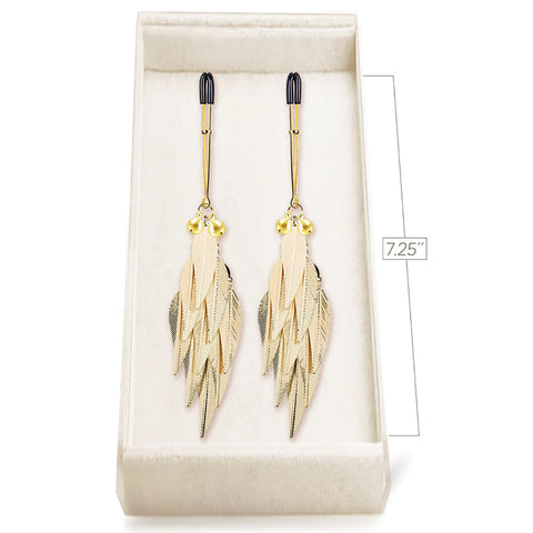 Couture Clip Atelier Elysee Nipple Clips Golden Harvest Nipple Clips