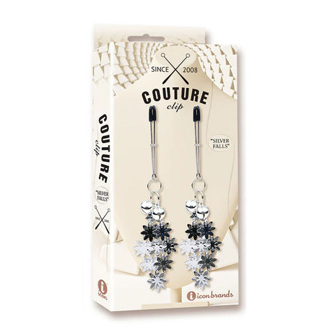 Couture Clip Atelier Elysee Nipple Clips Silver Falls Silver Nipple Clips