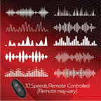 Red Dot V3 (Black/Red) – Remote-Controlled Vibrating Cock Ring > Sex Toys > Remote Control Toys