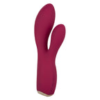 Uncorked Cabernet Dual Massager in Deep Wine Red with 10 Speeds and Silicone Vibrator > Vibrators > Ladies > Rabbit