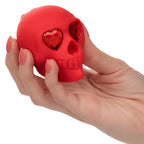 Naughty Bits Bone Head Handheld Massager Red Silicone with 10 Vibration Functions Waterproof Rechargeable > Vibrators > Standard Vibrators