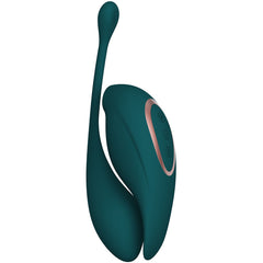 Twitch 2 - Dual Pleasure Female Stimulator and Insertable Egg - Green