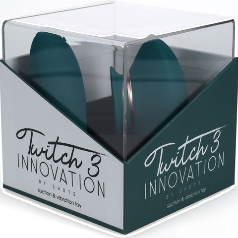 Twitch 3 Suction Stimulator Green STIMULATORS
