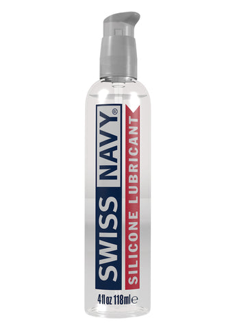 Swiss Navy Silicone Lubricant 4 Ounce 118 ml Silicone Lubricant