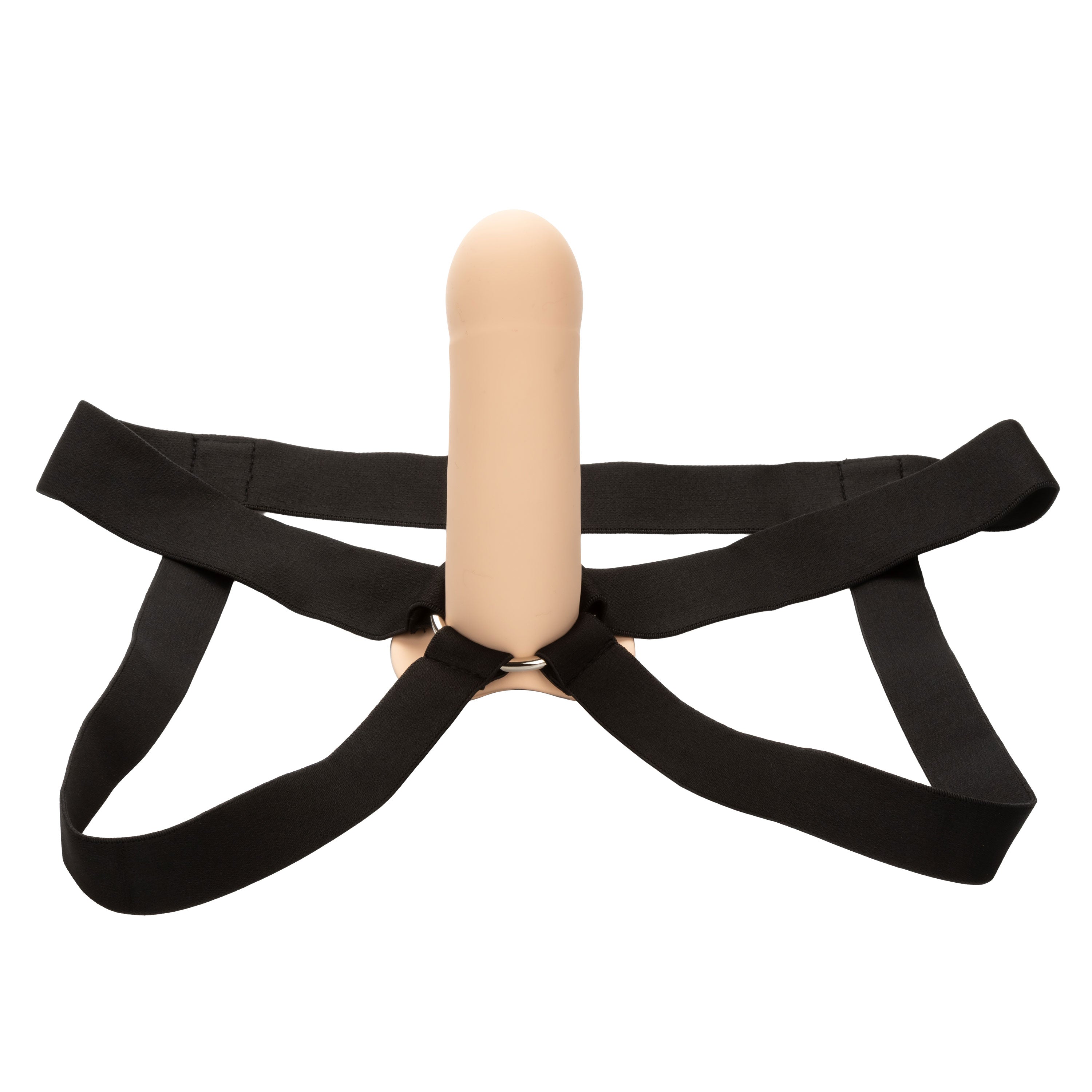 Performance Maxx Extension With Harness Ivory 2 Inch Length Adding Sleeve and Ultra-Thick Supportive Straps > Dildos > Hollow Strap Ons