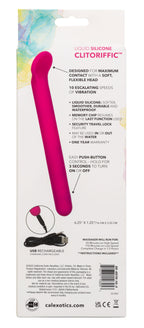 Bliss Liquid Silicone Clitoriffic Pink Flexible Vibrator with 10 Speeds and Rechargeable > Vibrators > Mini Vibrators