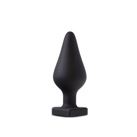 Temptasia Heart-Shaped Butt Plug Black > Anal Range > Butt Plugs